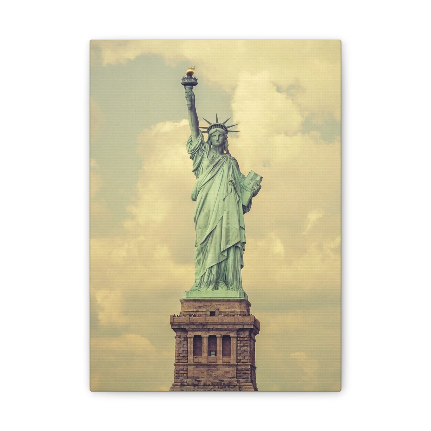 Statue of Liberty - Canvas Stretched, 0.75"