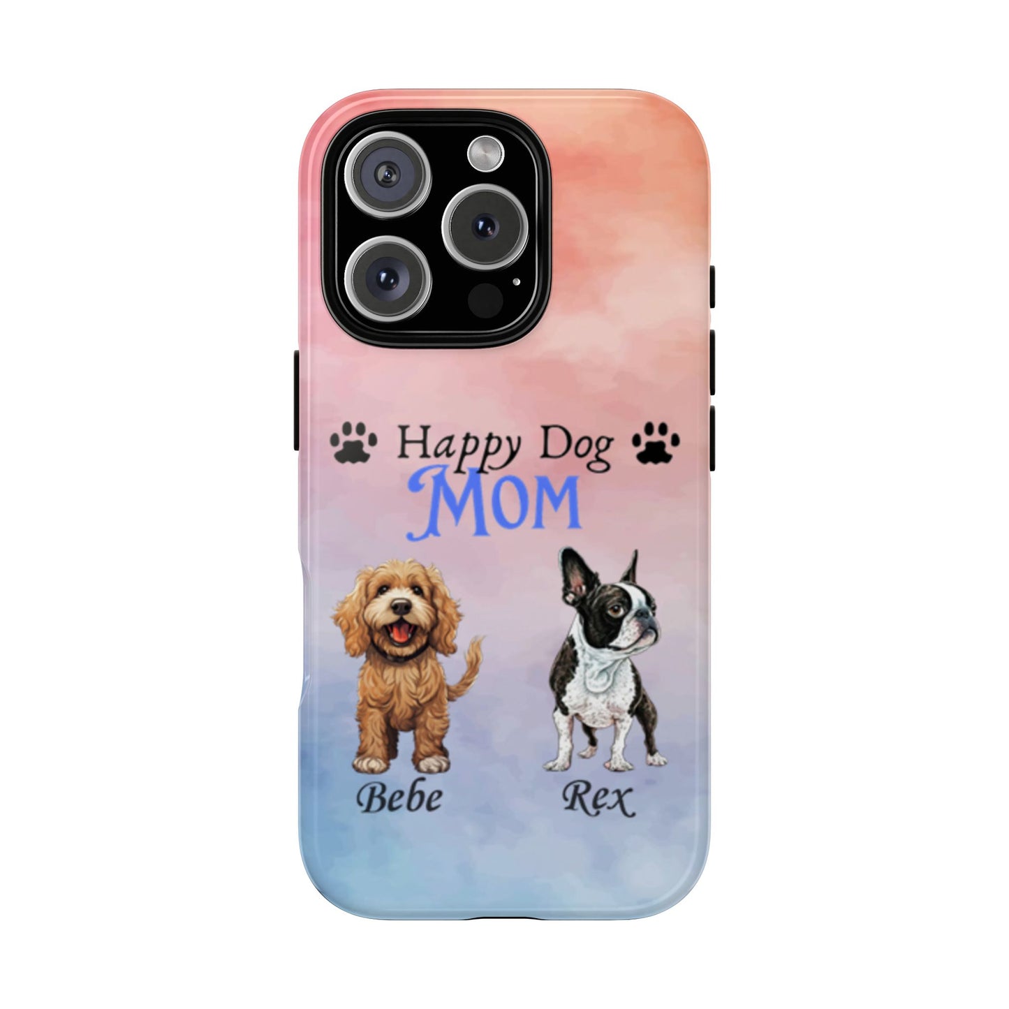 Dog Mom - Personalized - Whimsical Phone Cases - Mother's Day