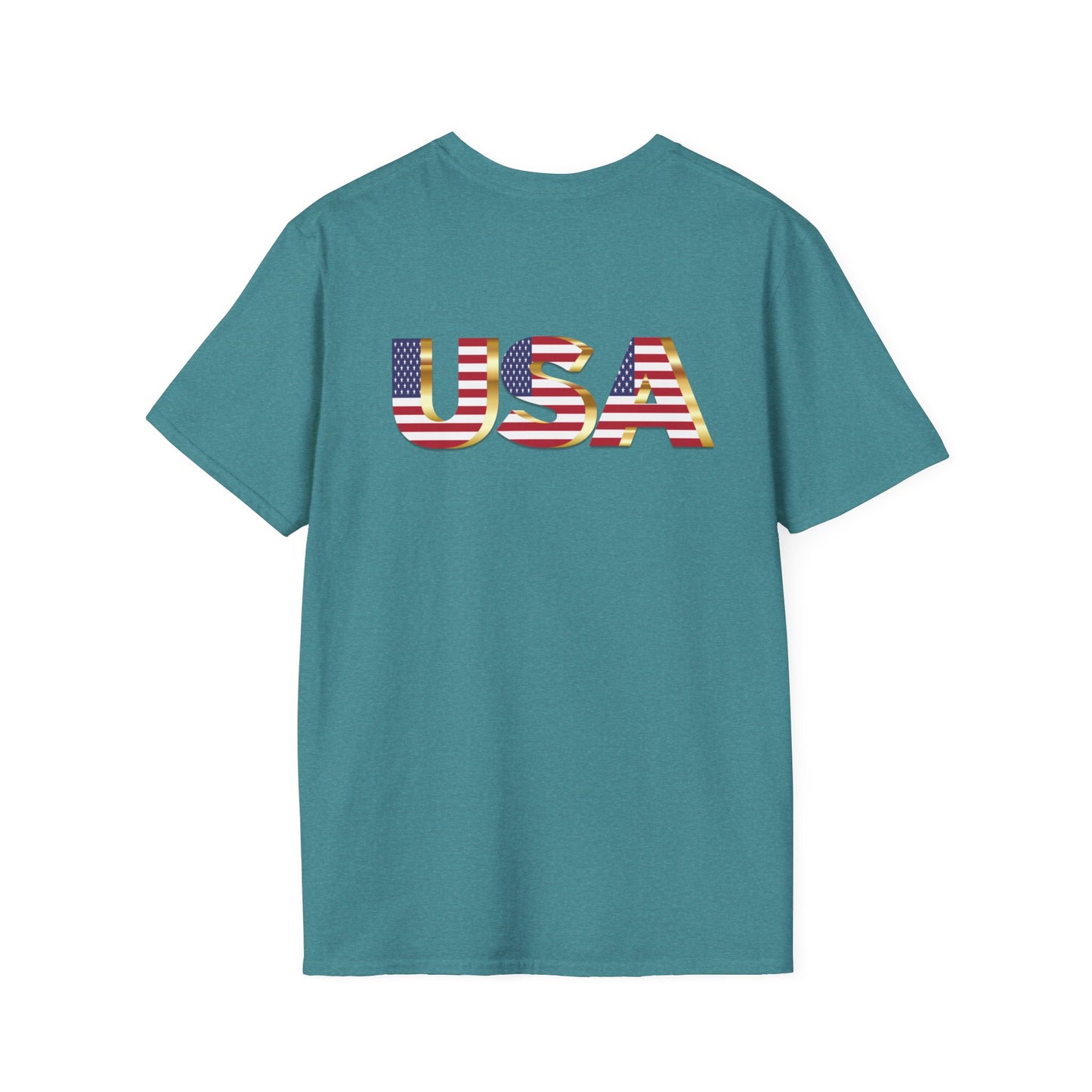 USA - Unisex Softstyle T-Shirt - Military