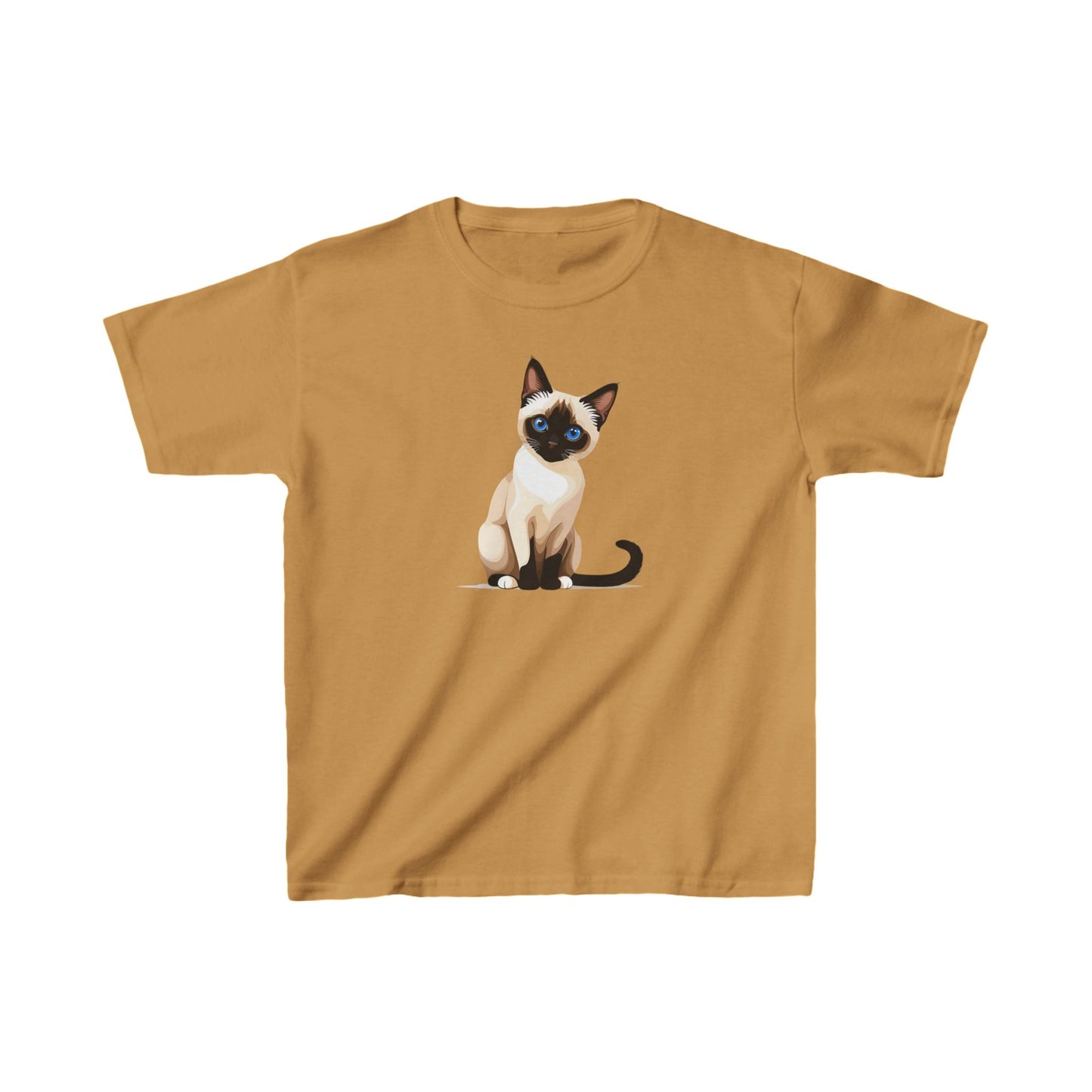 Kids - Siamese Cat - Heavy Cotton™ T-Shirts