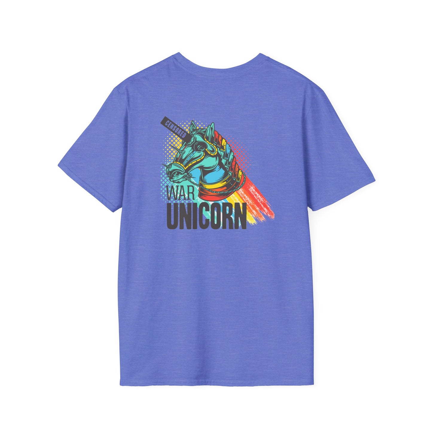 War Unicorn - Unisex Softstyle T-Shirts