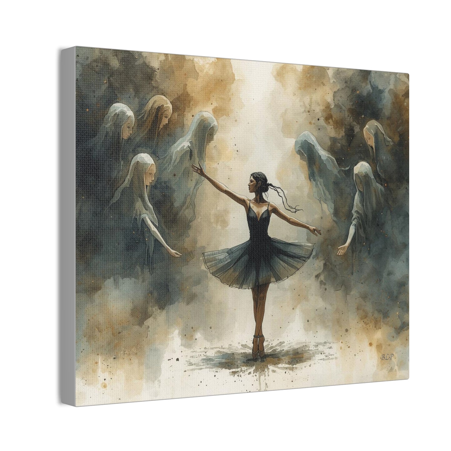 Haunted Ballerina - Canvas Stretched, 0.75" - Wall Art 2026 - Individuals