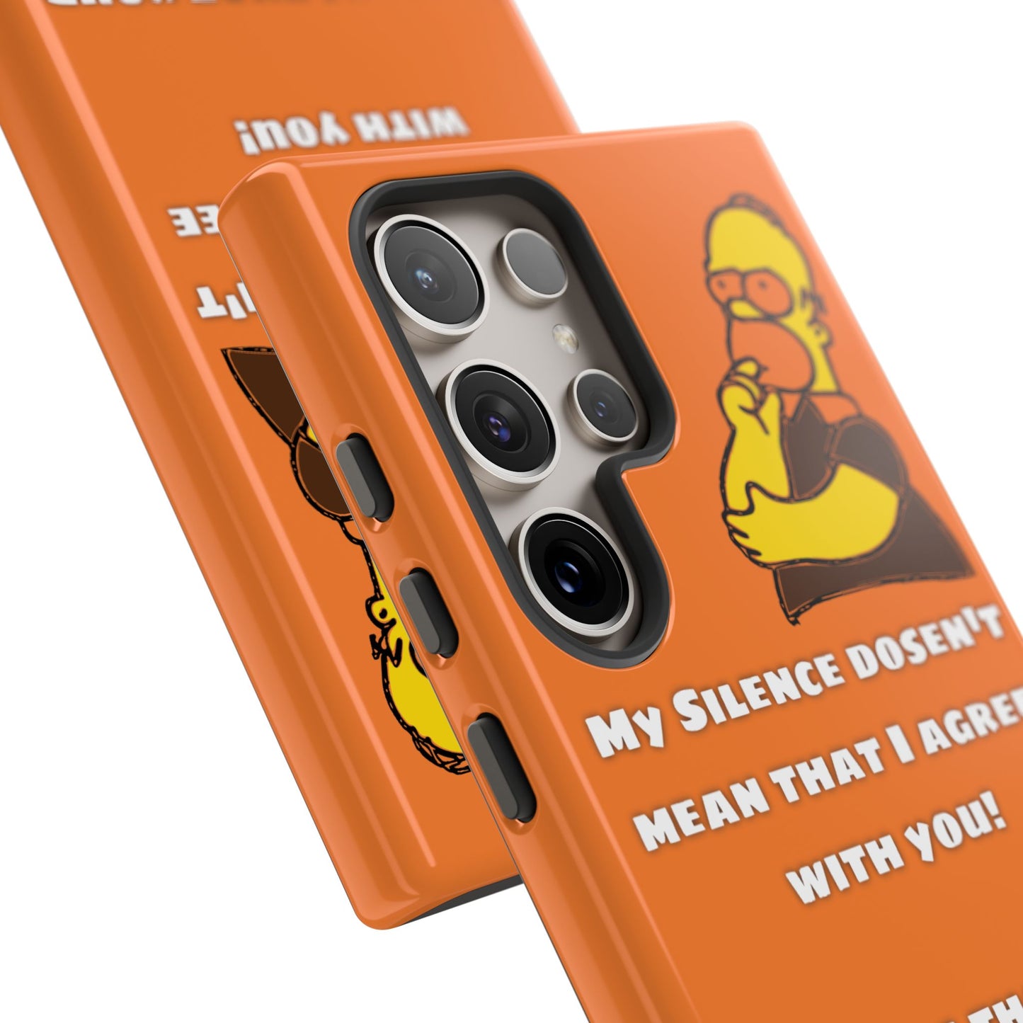 My Silence - Tough Cases - Whimsical Phone Cases