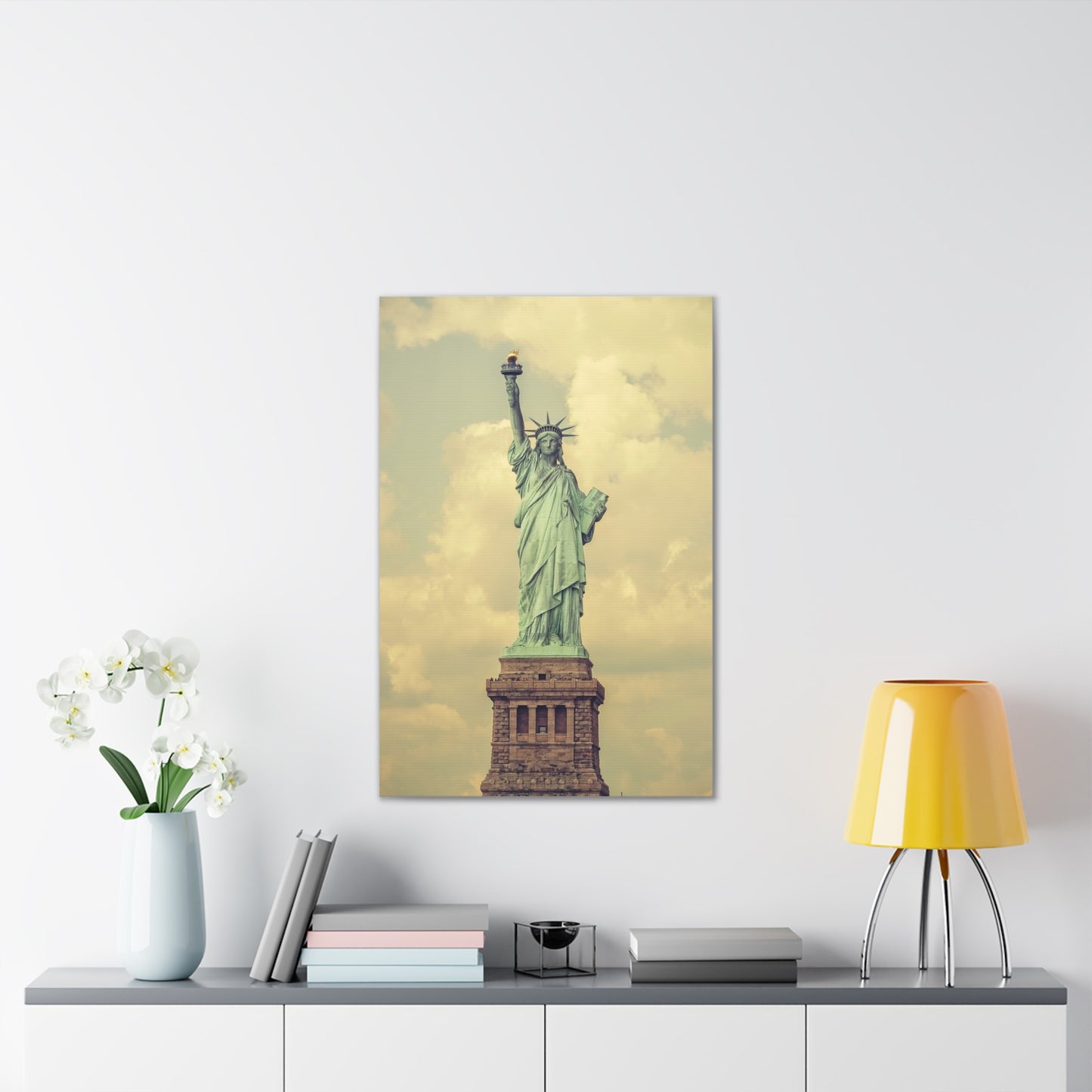 Statue of Liberty - Canvas Stretched, 0.75"