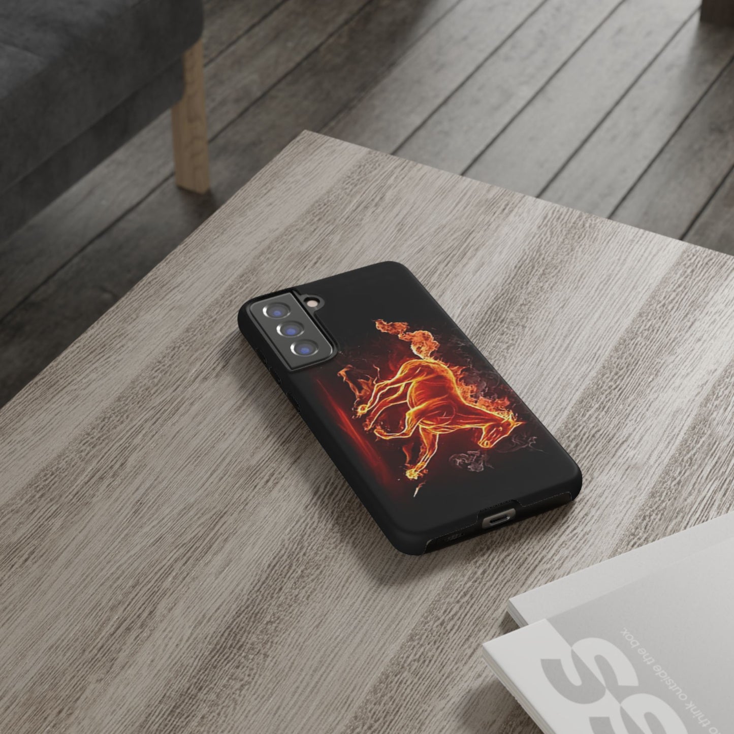 Burning Horse - Whimsical Phone Cases