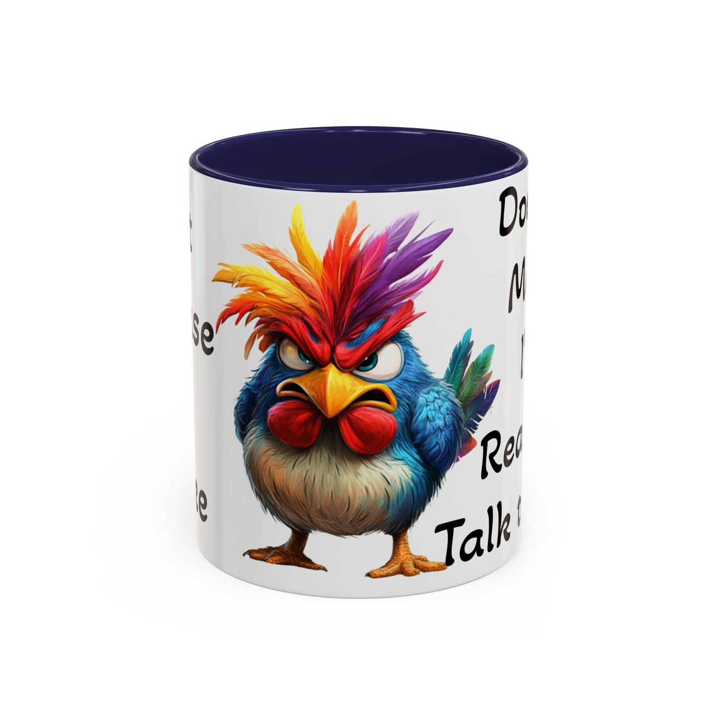 Just Because I'm Awake - Accent Coffee Mug (11, 15oz)