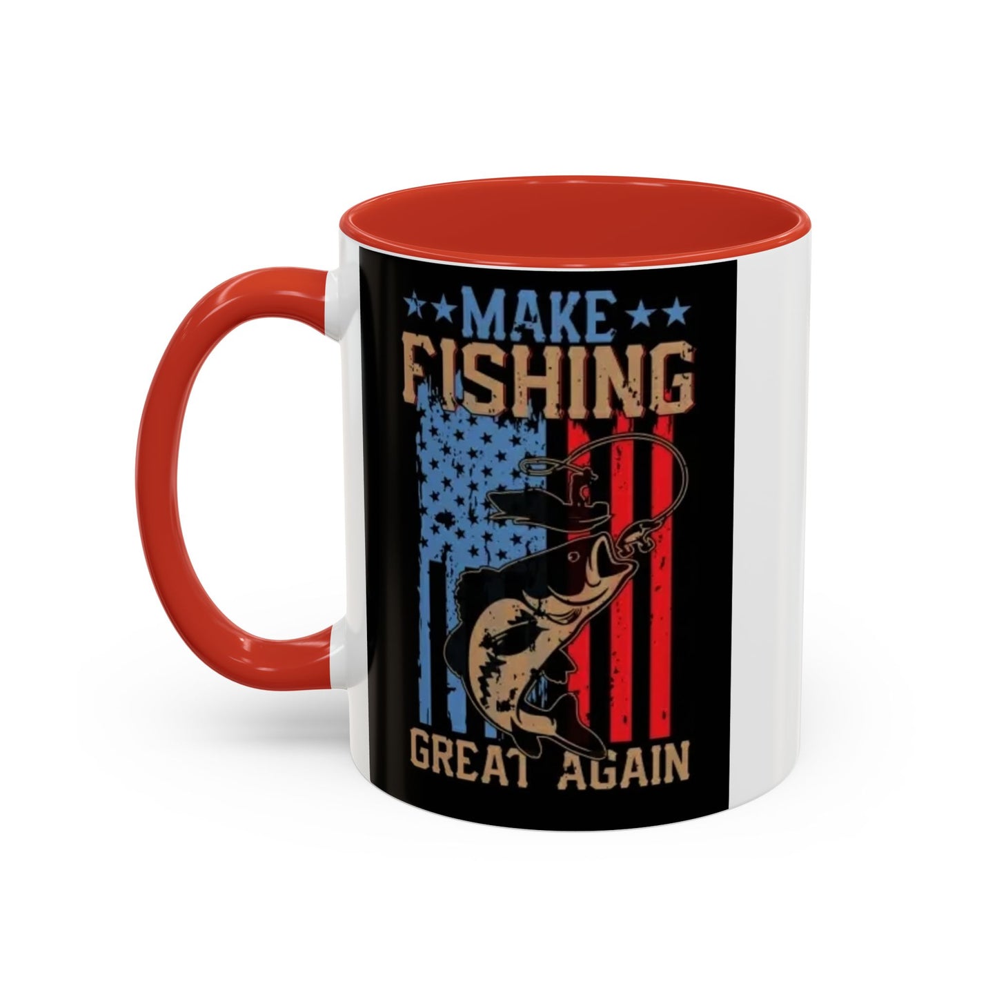 Make Fishing Great Again - Whimsical and Military Mugs