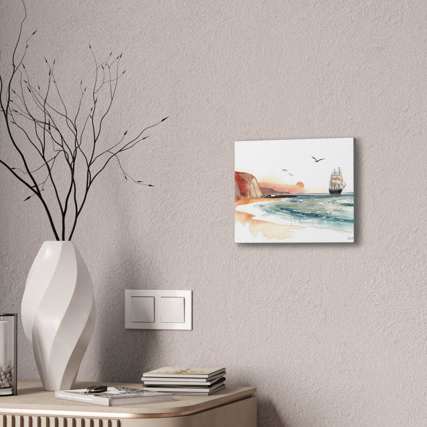 Coastal Clipper - Canvas Stretched, 0.75" - 2026 Wall Art - Places