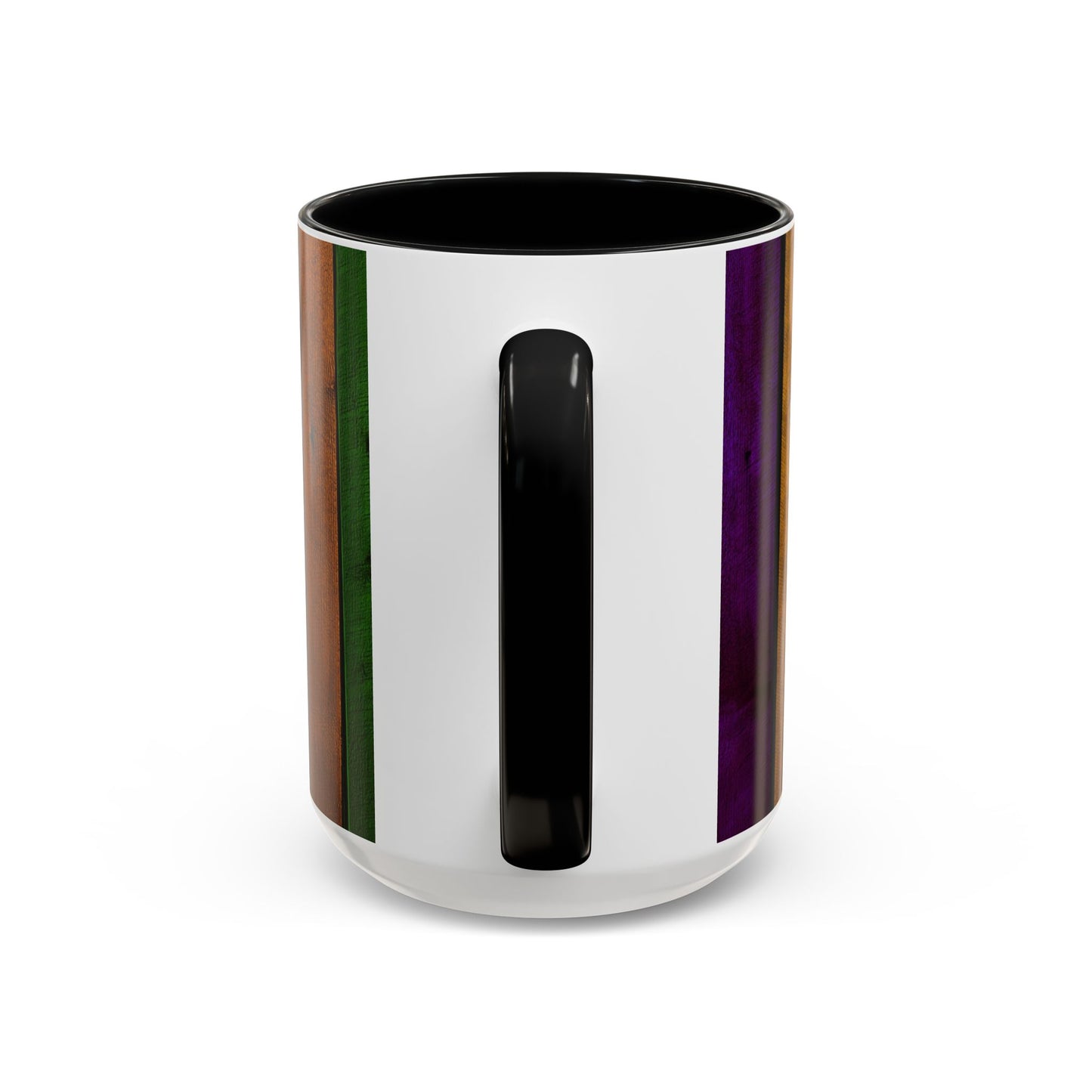 Colored Planks - Accent Coffee Mug (11, 15oz)