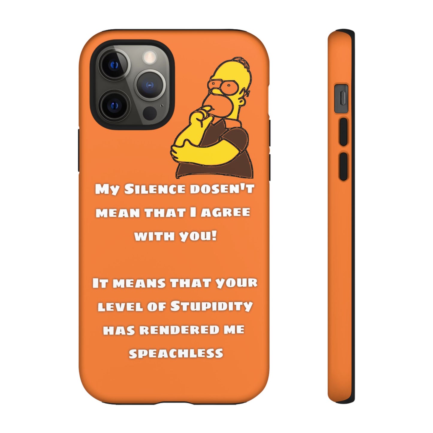 My Silence - Tough Cases - Whimsical Phone Cases