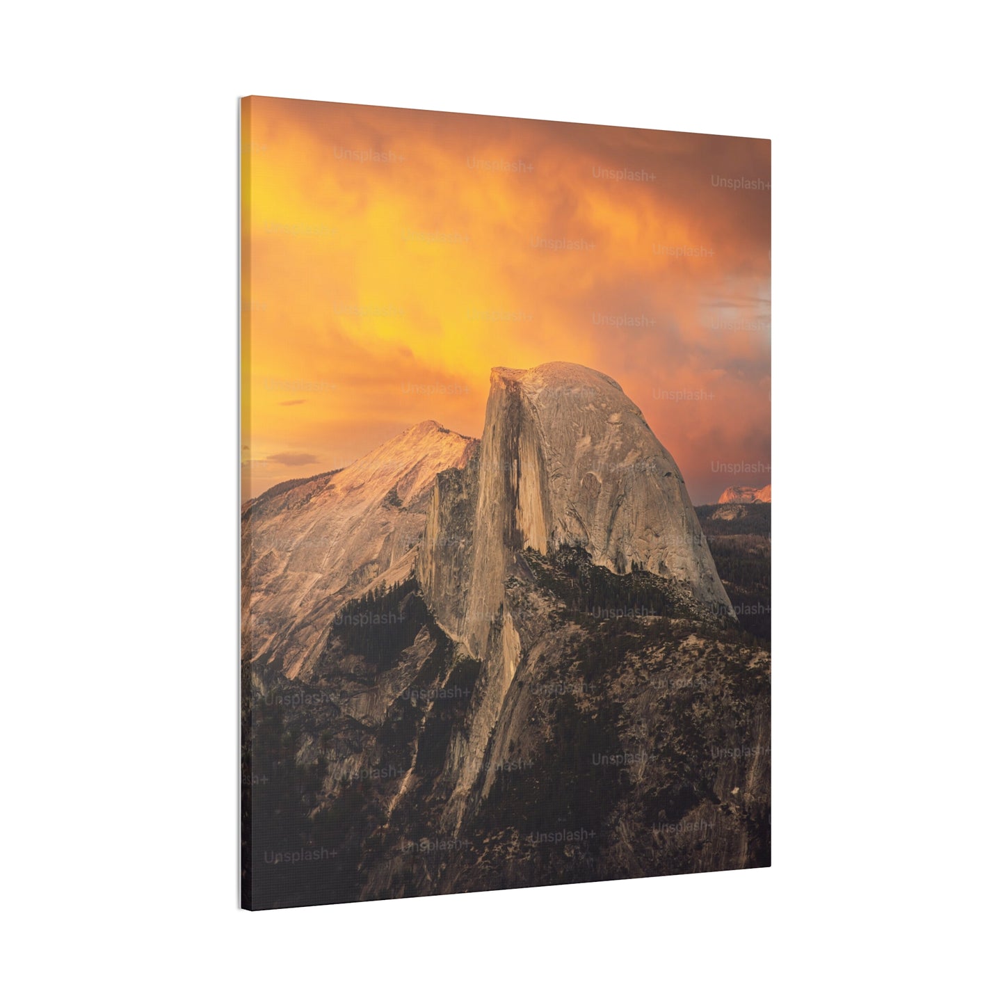 Half Dome - Canvas Stretched, 0.75"