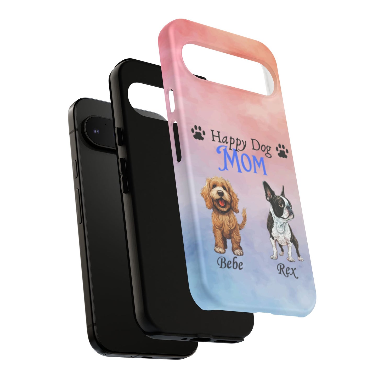 Dog Mom - Personalized - Whimsical Phone Cases - Mother's Day