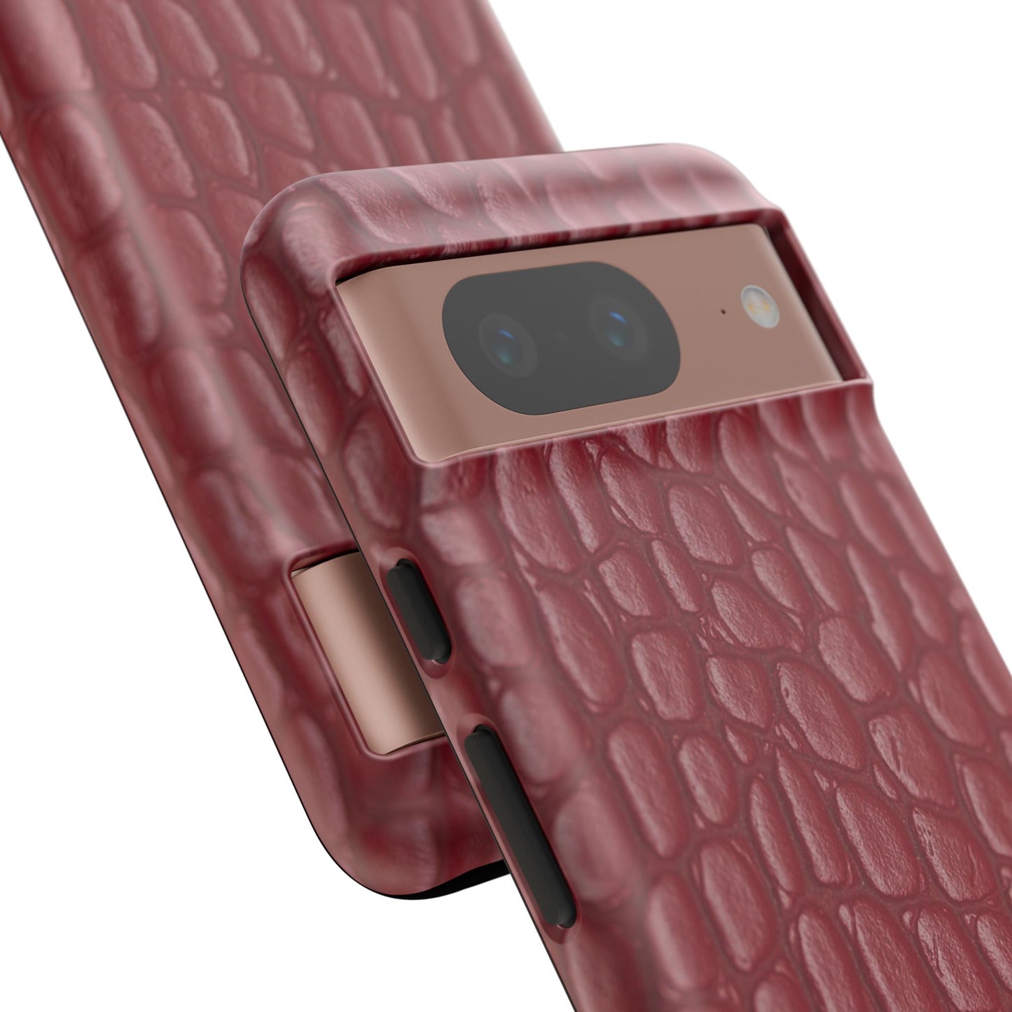 Red Leather - Tough Cases - Whimsical Phone Cases