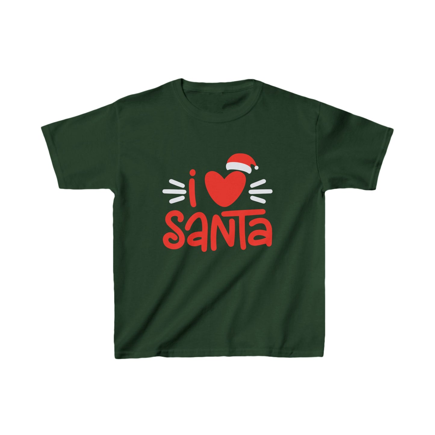 Kids - I love Santa - Heavy Cotton™ T-Shirts - Christmas