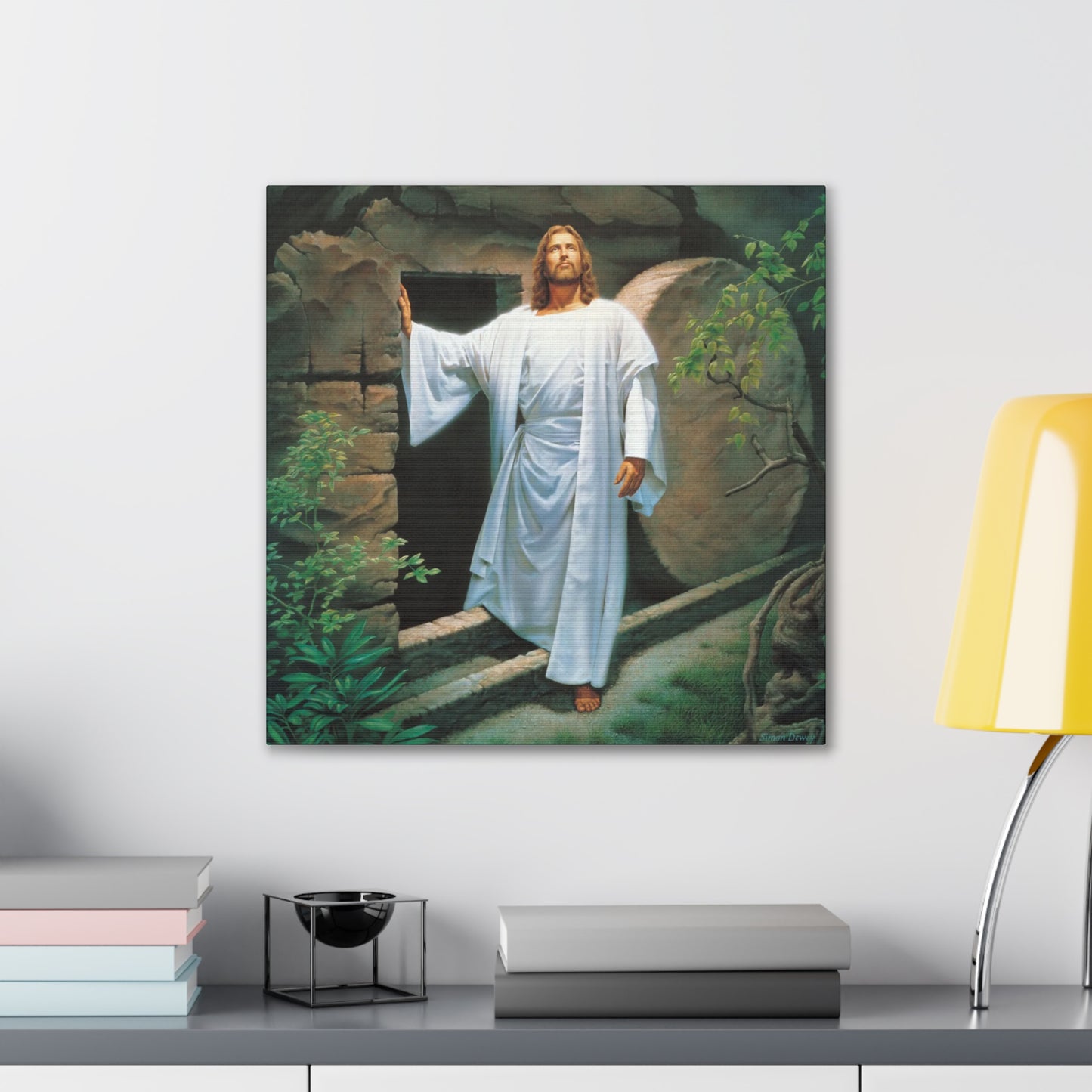 He is Risen - Canvas Stretched, 0.75" - Easter - Mother's Day - Father's Day