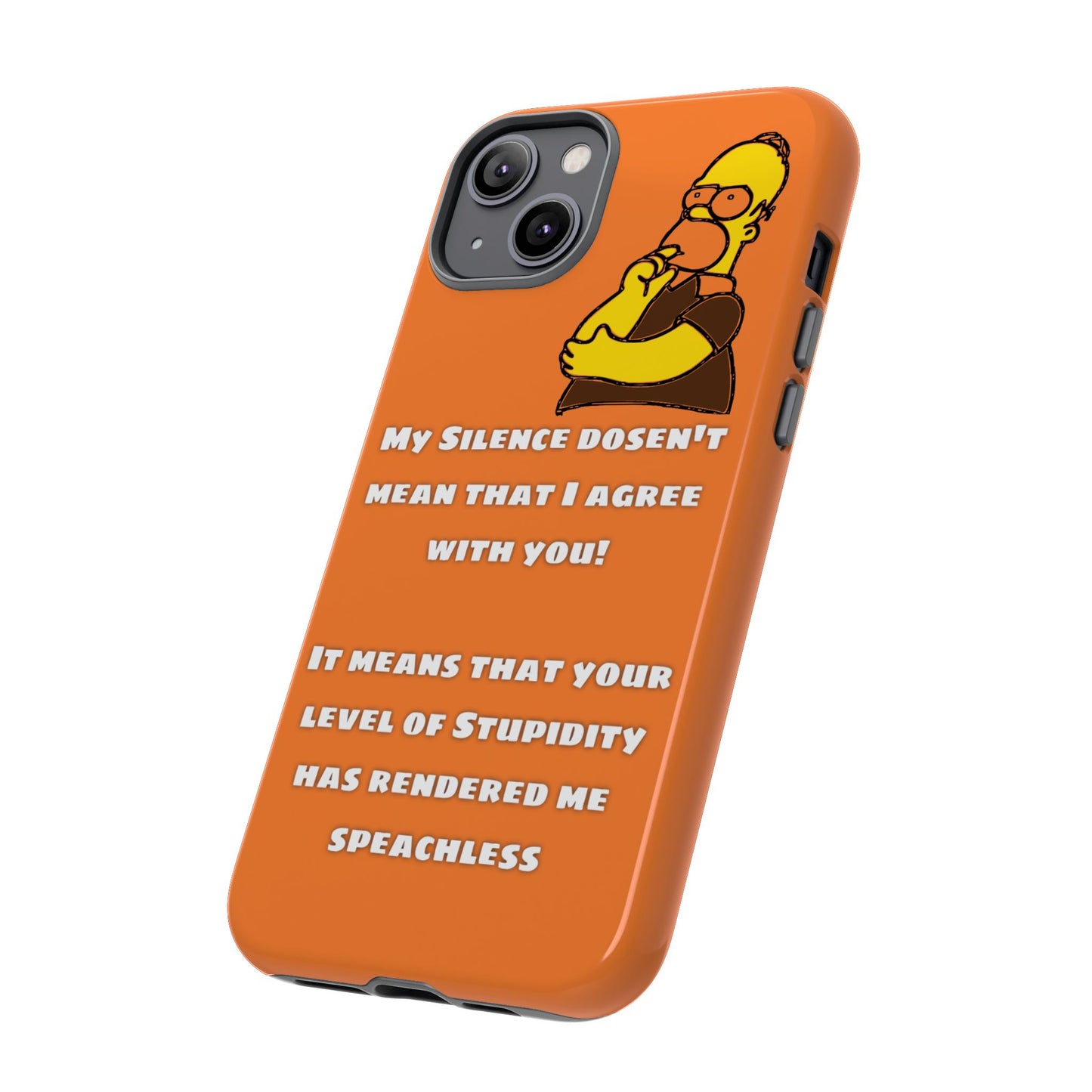 My Silence - Tough Cases - Whimsical Phone Cases