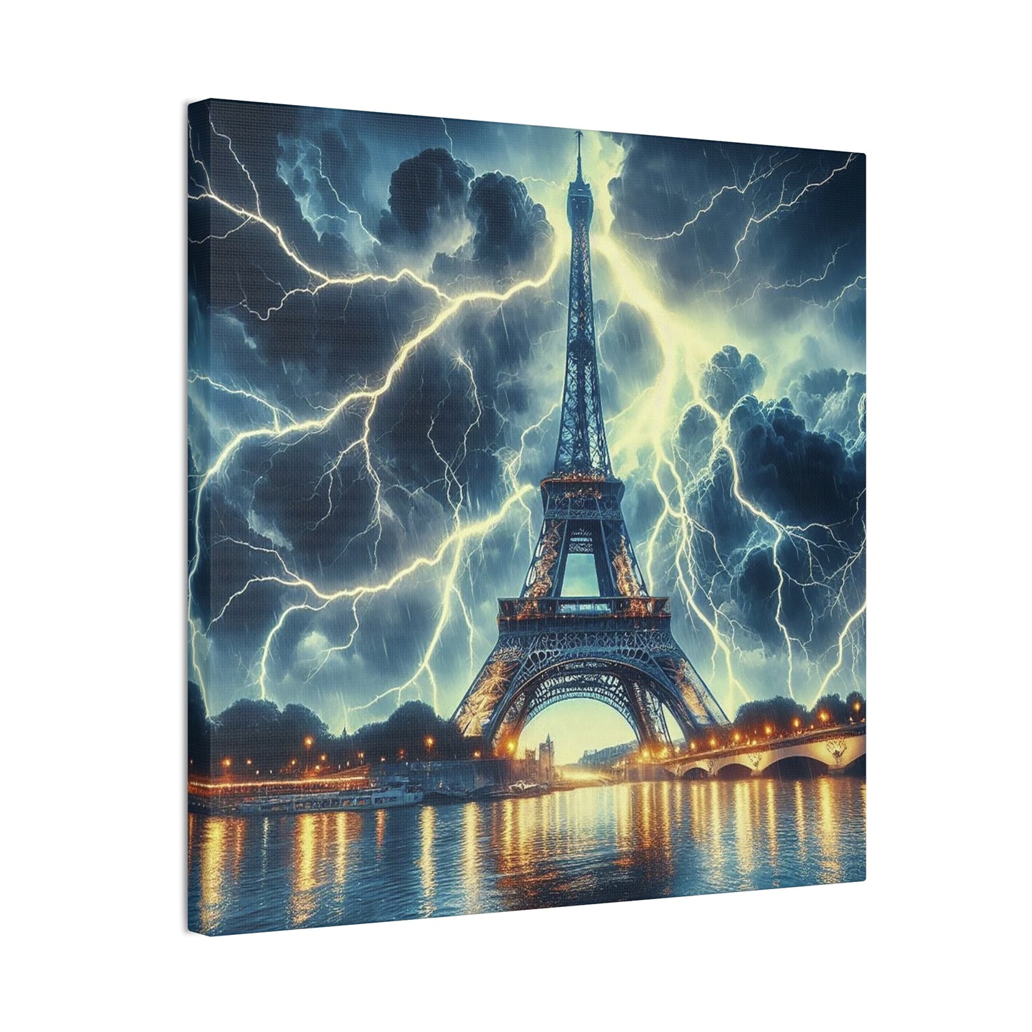 Eiffel Tower - Canvas Stretched, 0.75"