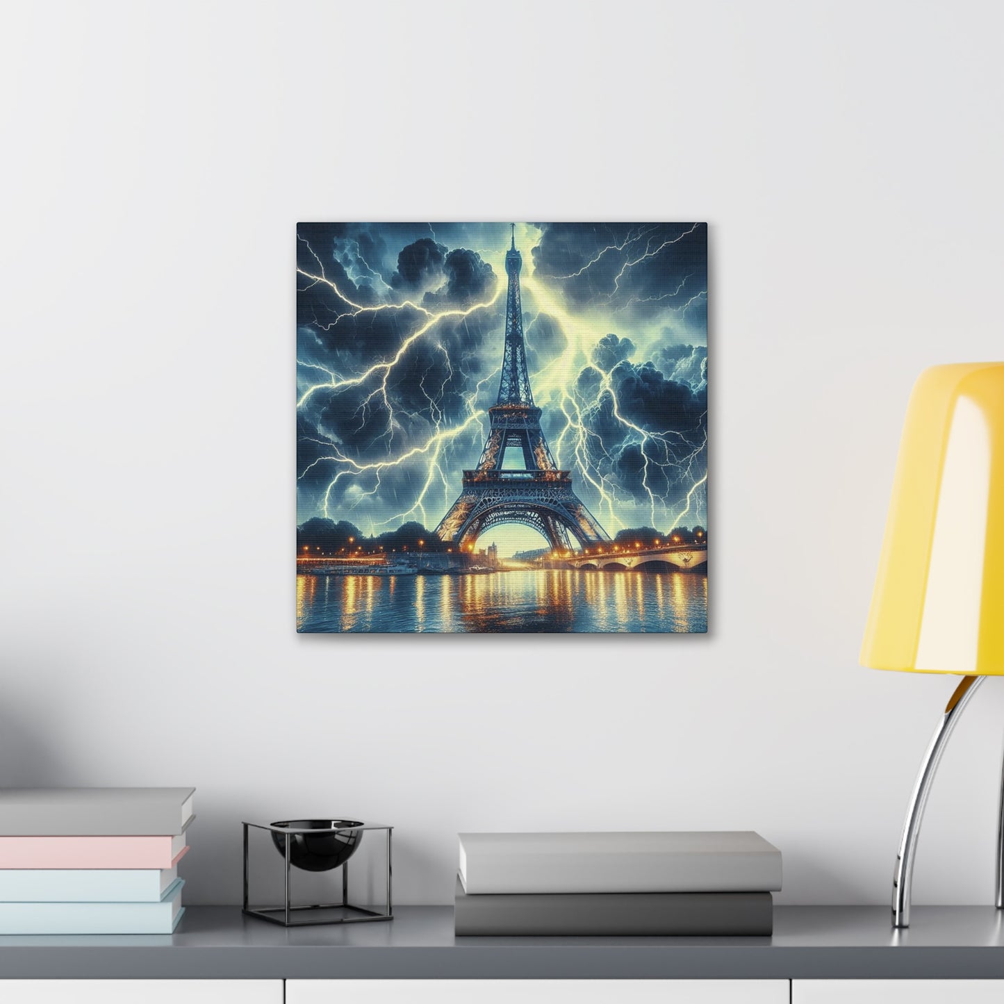 Eiffel Tower - Canvas Stretched, 0.75"