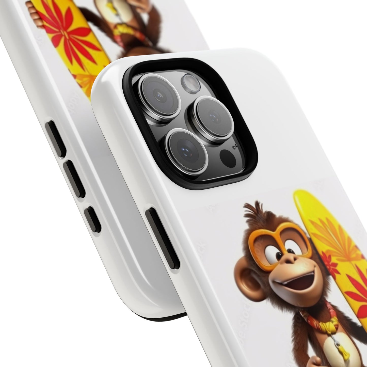 Surfer Monkey -Tough Whimsical Phone Cases