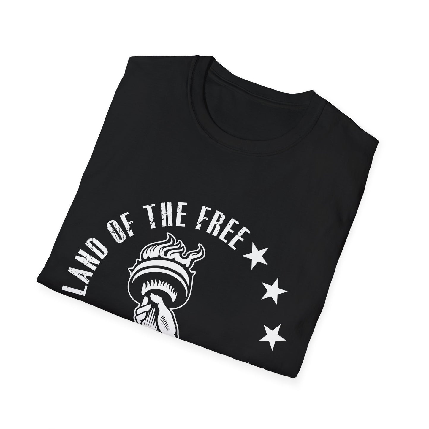 Land of the Free - Unisex Softstyle T-Shirt