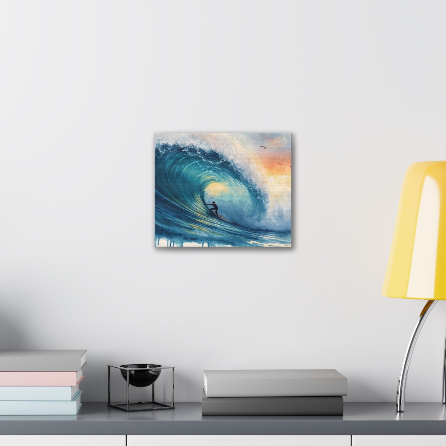 The Curl - Canvas Stretched, 0.75" - Wall Art 2026 - Sports