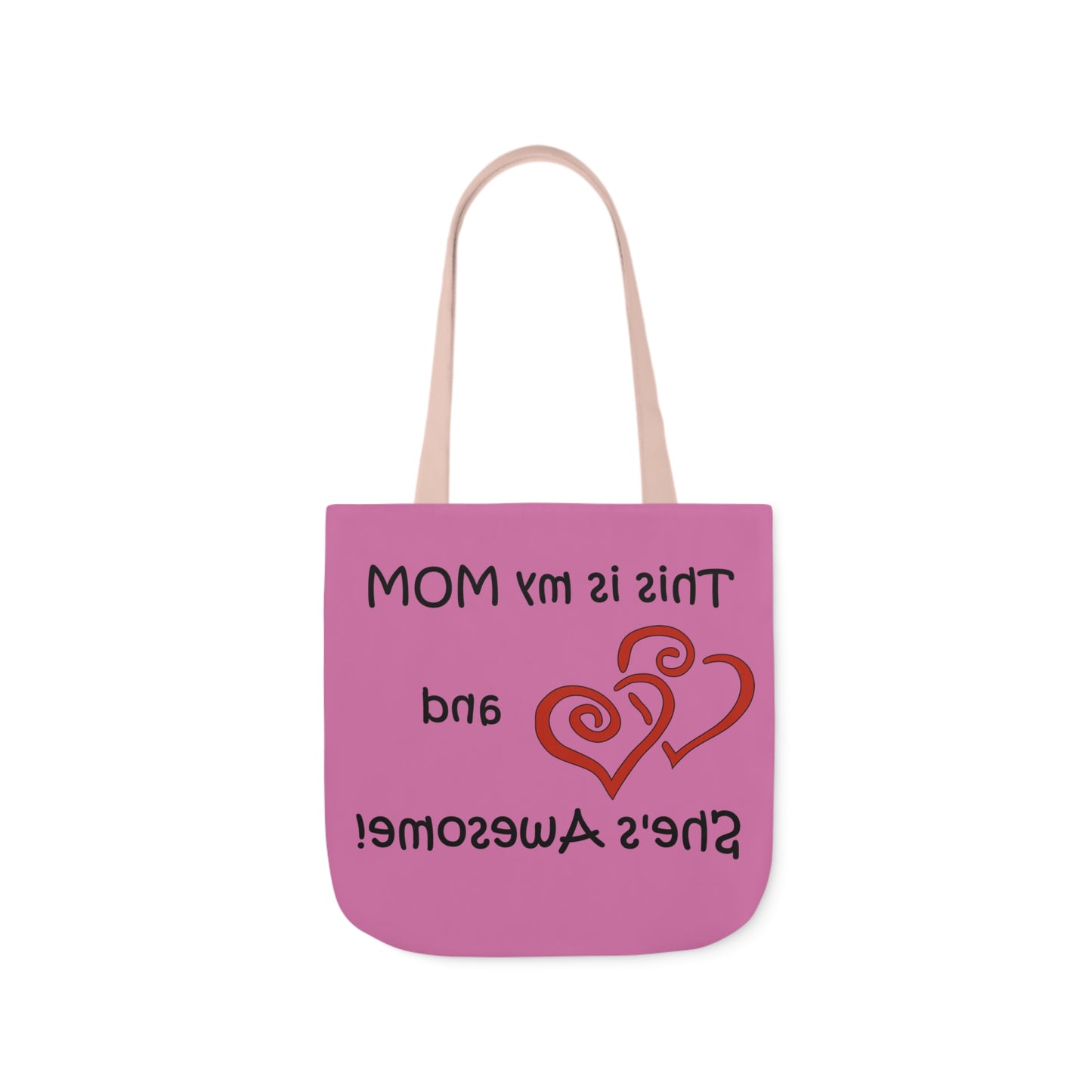 This is My Mom - Canvas Tote Bag, 5-Color Straps  Mother's Day