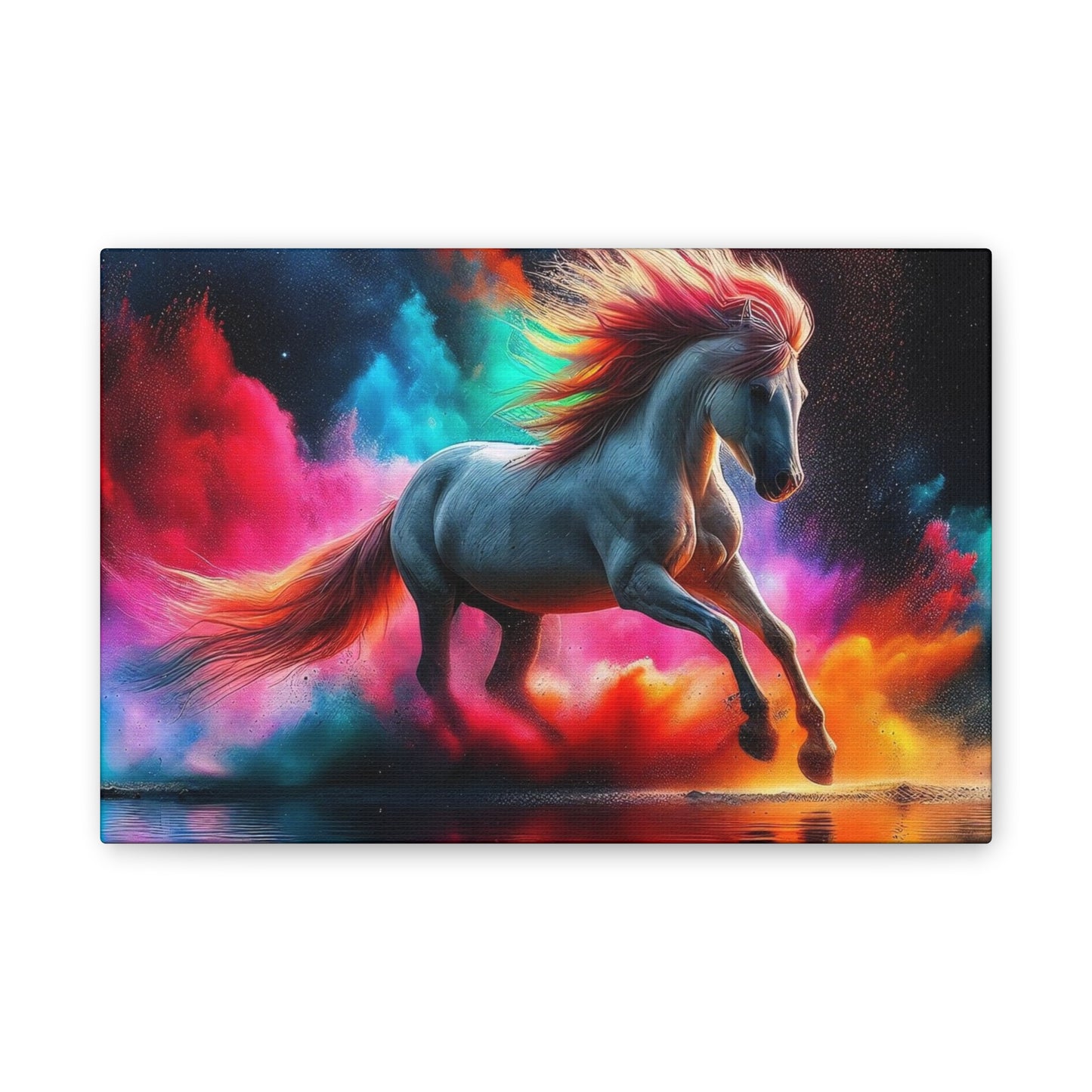 Colorful Horse - Canvas Stretched, 0.75"