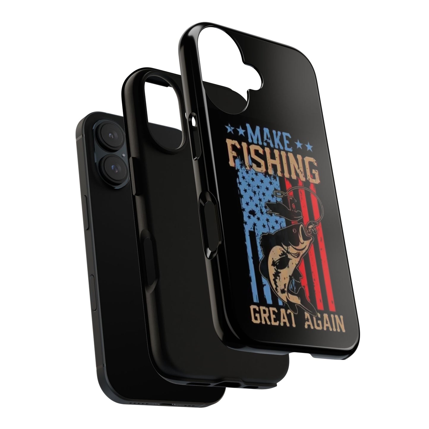 Make Fishing Great Again - Tough Whimsical Phone Cases