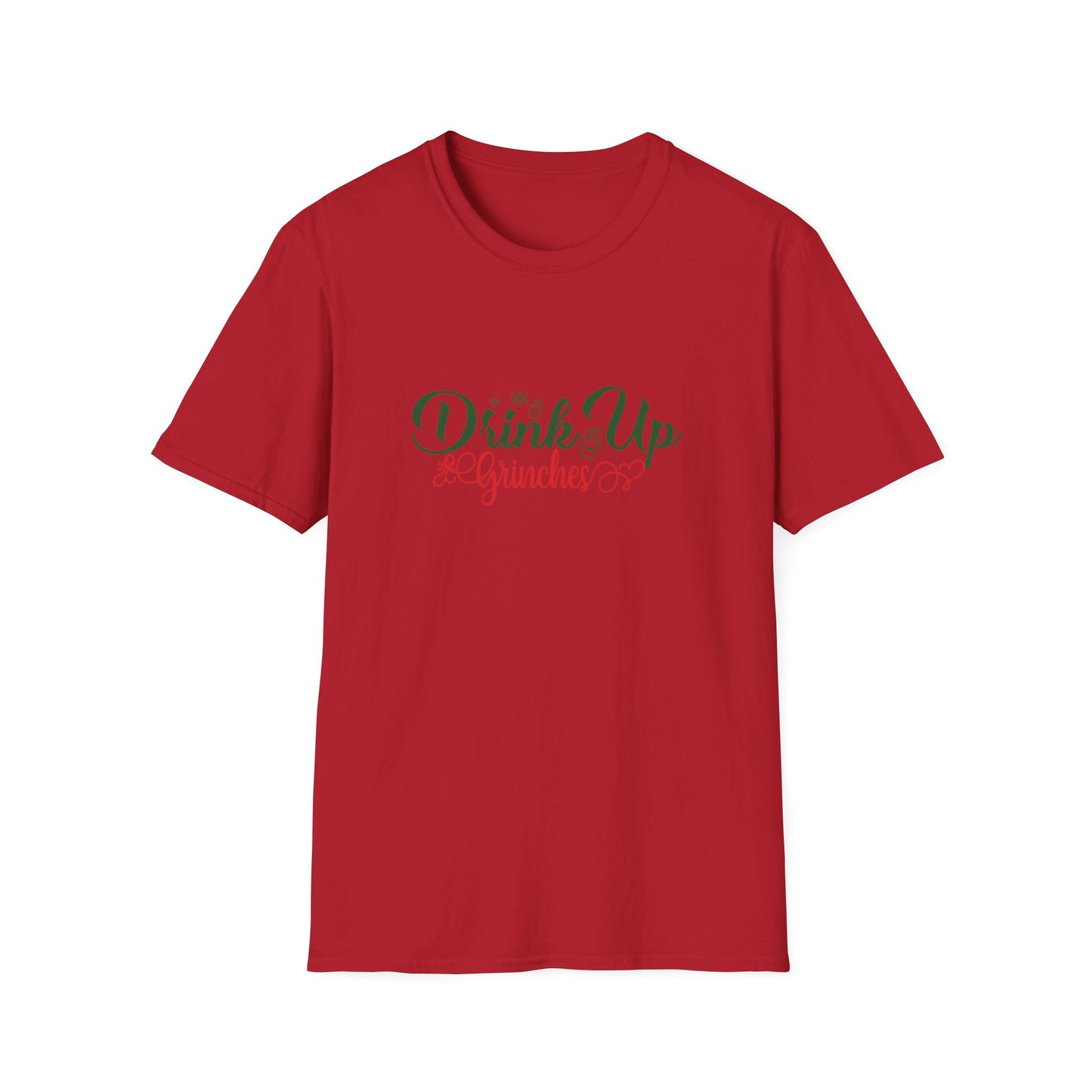 Drink Up -vUnisex Softstyle T-Shirt Christmas