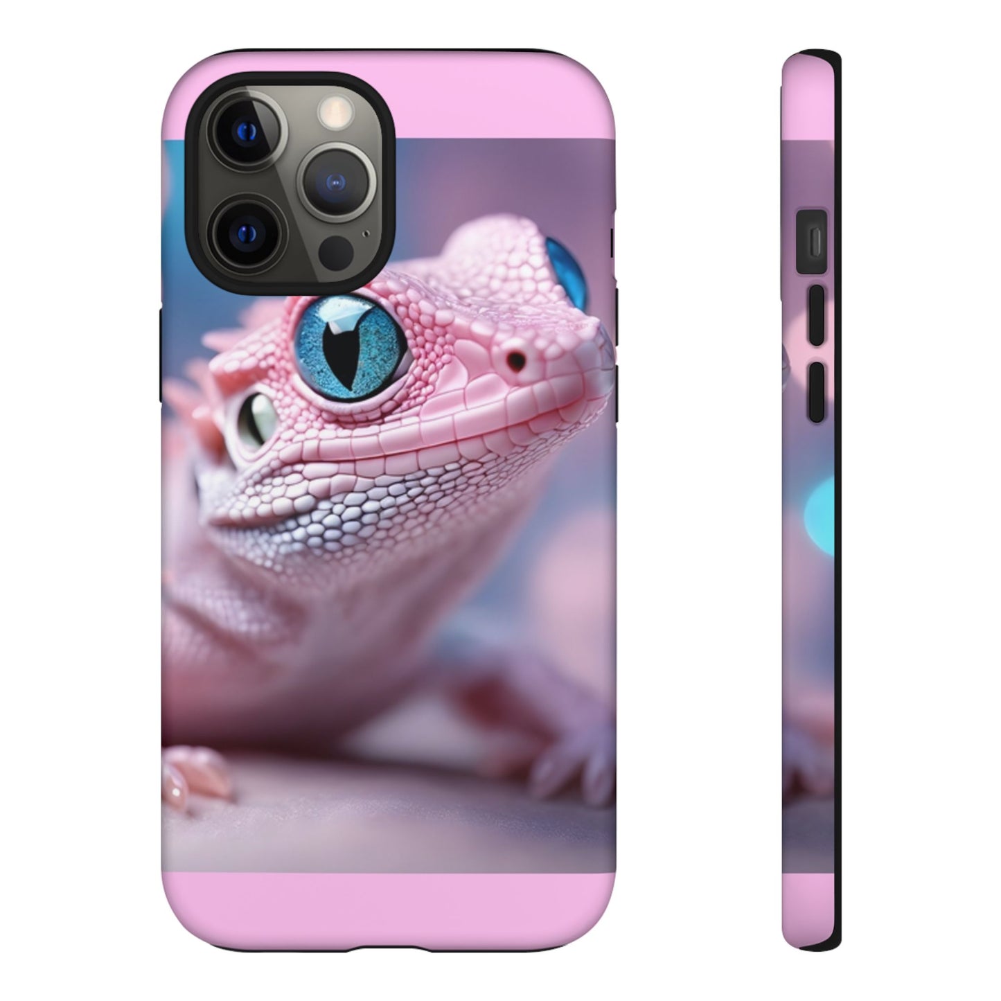 Pink Lizard - Whimsical Phone Cases