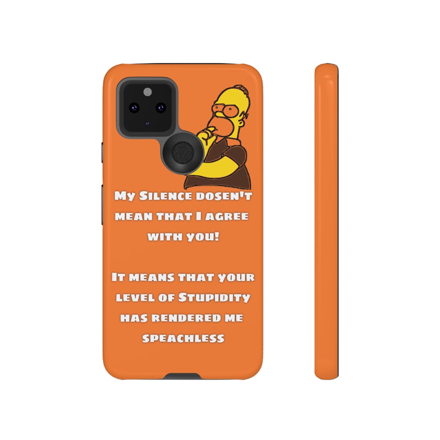 My Silence - Tough Cases - Whimsical Phone Cases