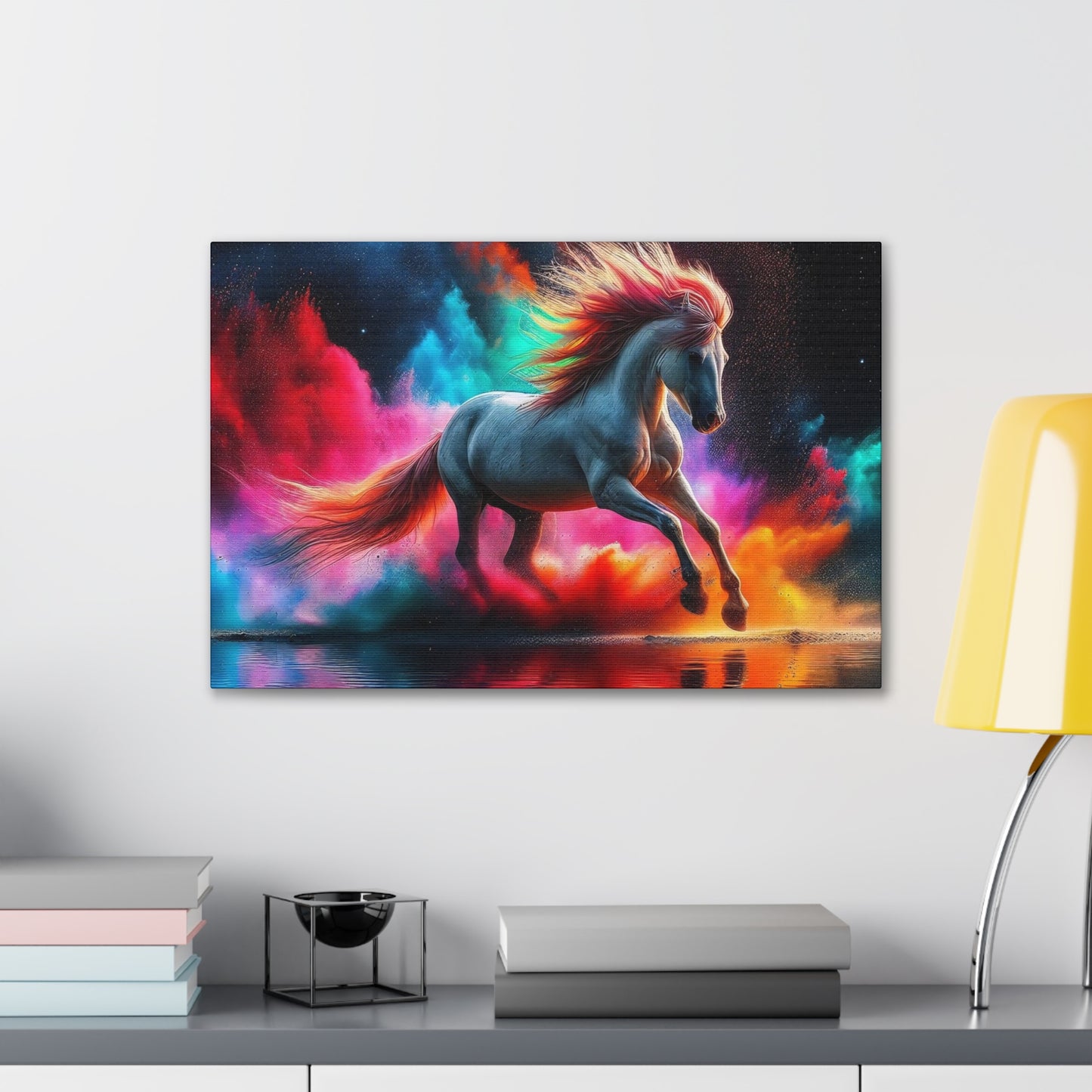 Colorful Horse - Canvas Stretched, 0.75"