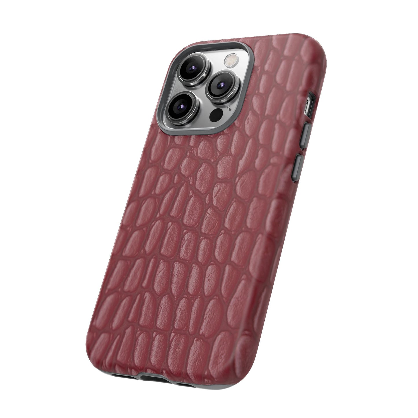 Red Leather - Tough Cases - Whimsical Phone Cases