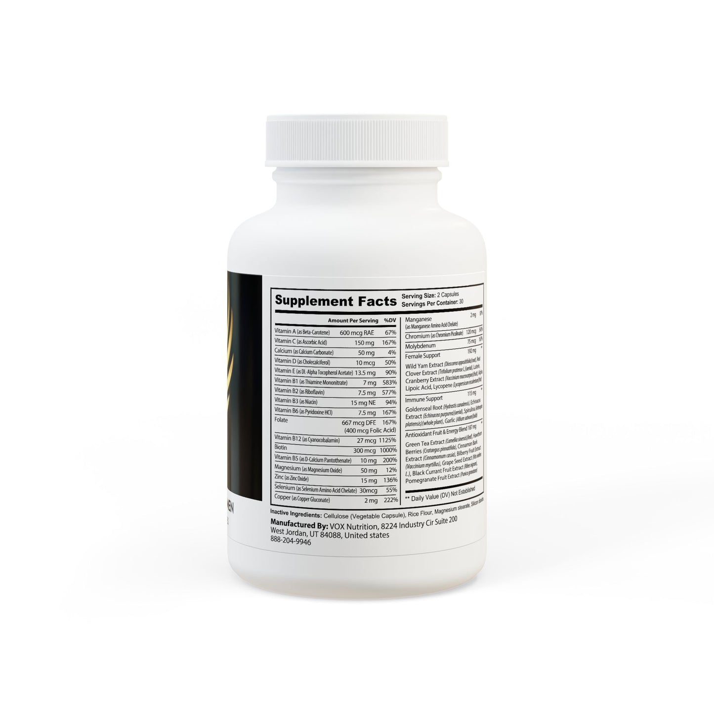 Multivitamin for Women Supplement (60 Count)