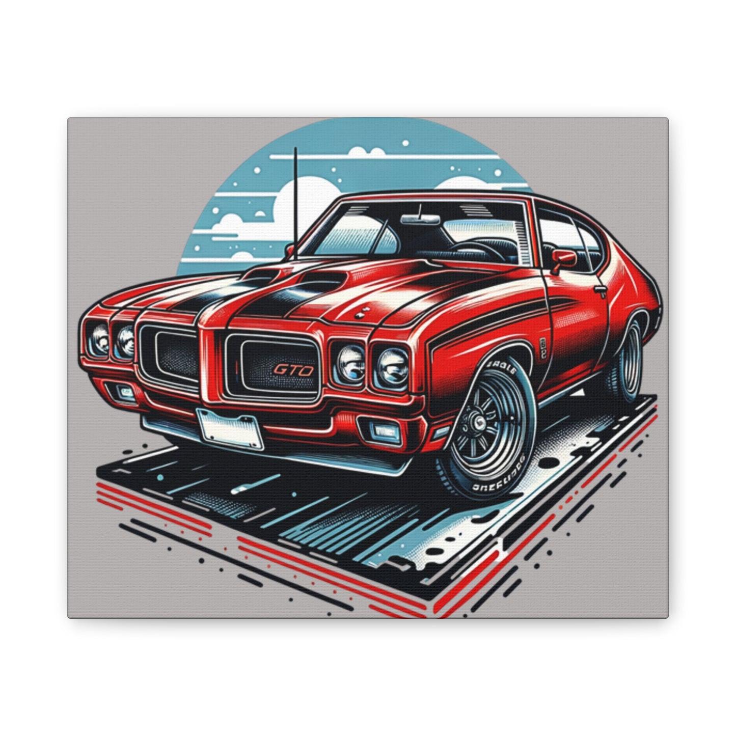 GTO - Canvas Stretched, 0.75" - Father's Day