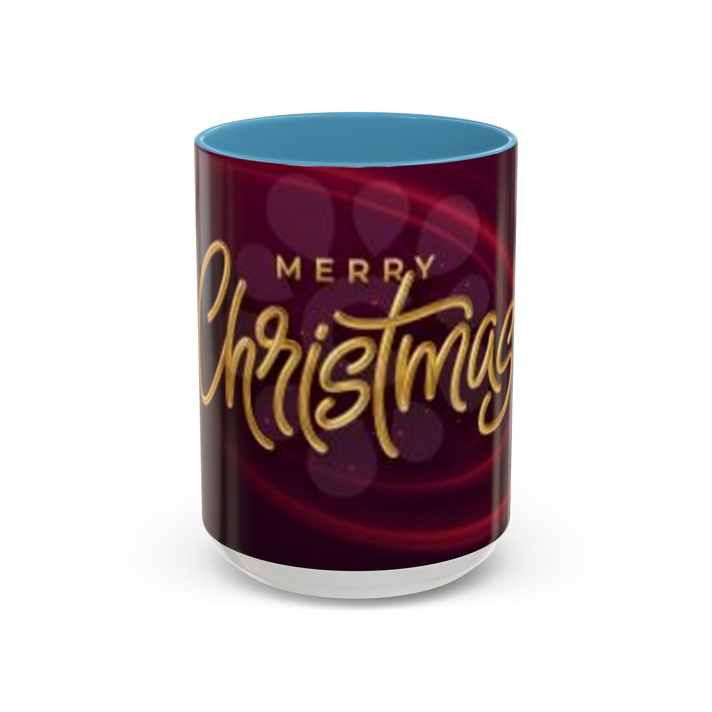 Merry Christmas - Accent Coffee Mug (11, 15oz) Christmas