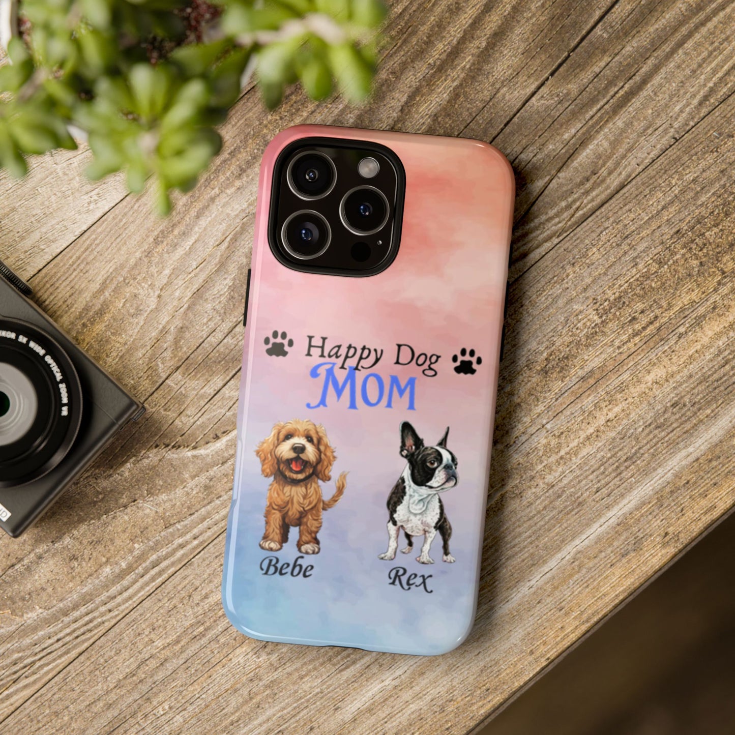 Dog Mom - Personalized - Whimsical Phone Cases - Mother's Day