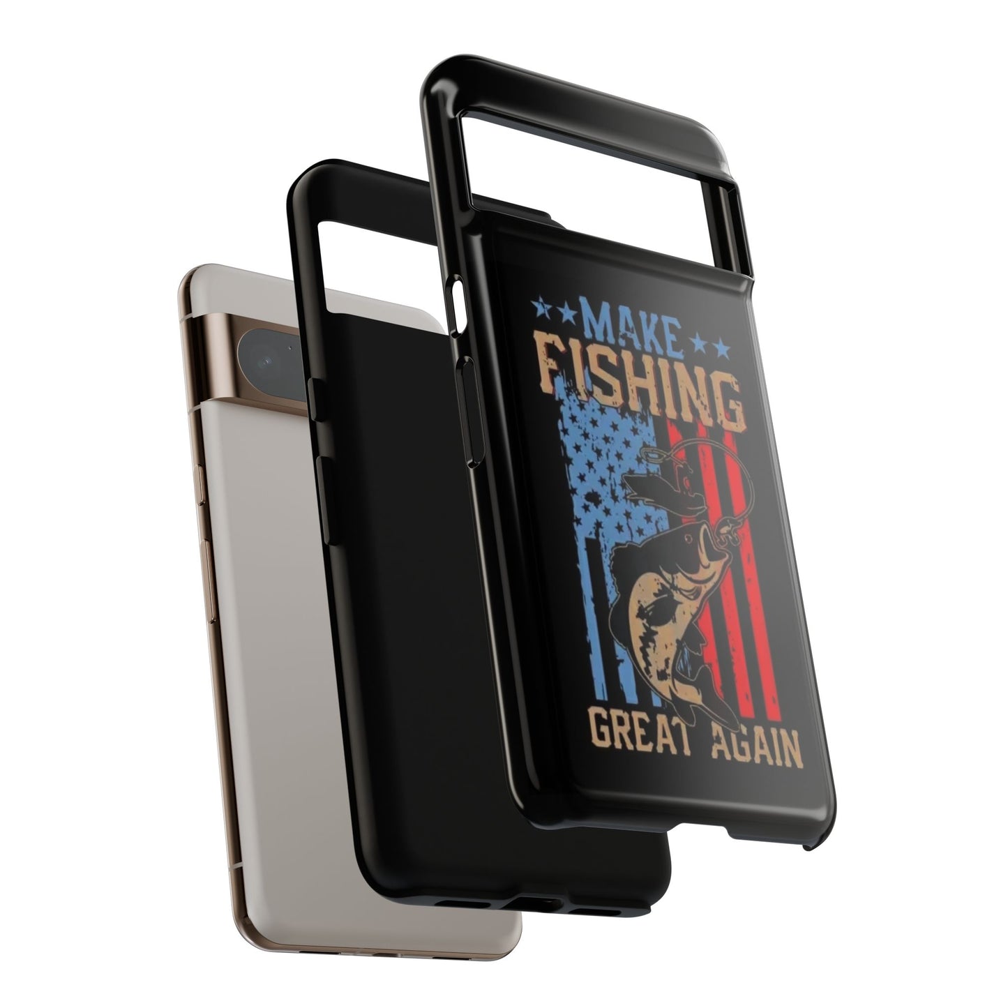 Make Fishing Great Again - Tough Whimsical Phone Cases