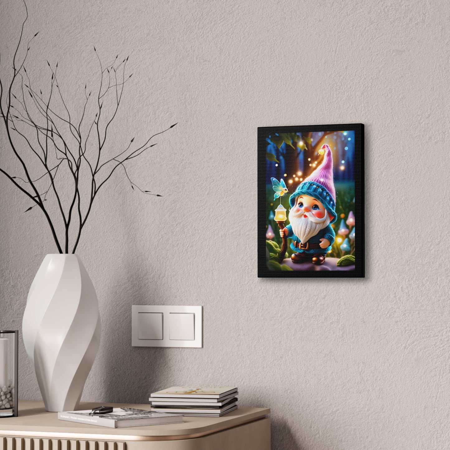 Gnome - Canvas Stretched, 0.75"