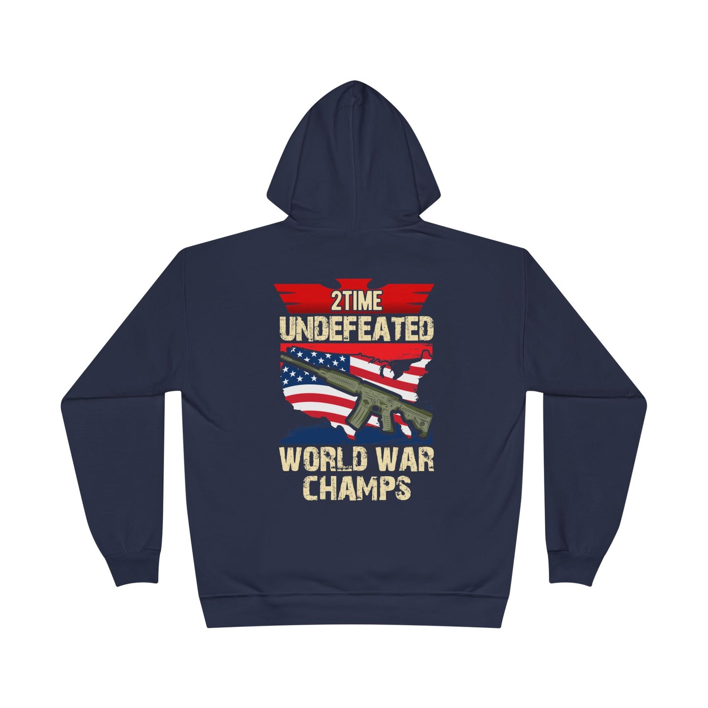 Military - Veteran - Unisex EcoSmart® Pullover Hoodie Sweatshirt