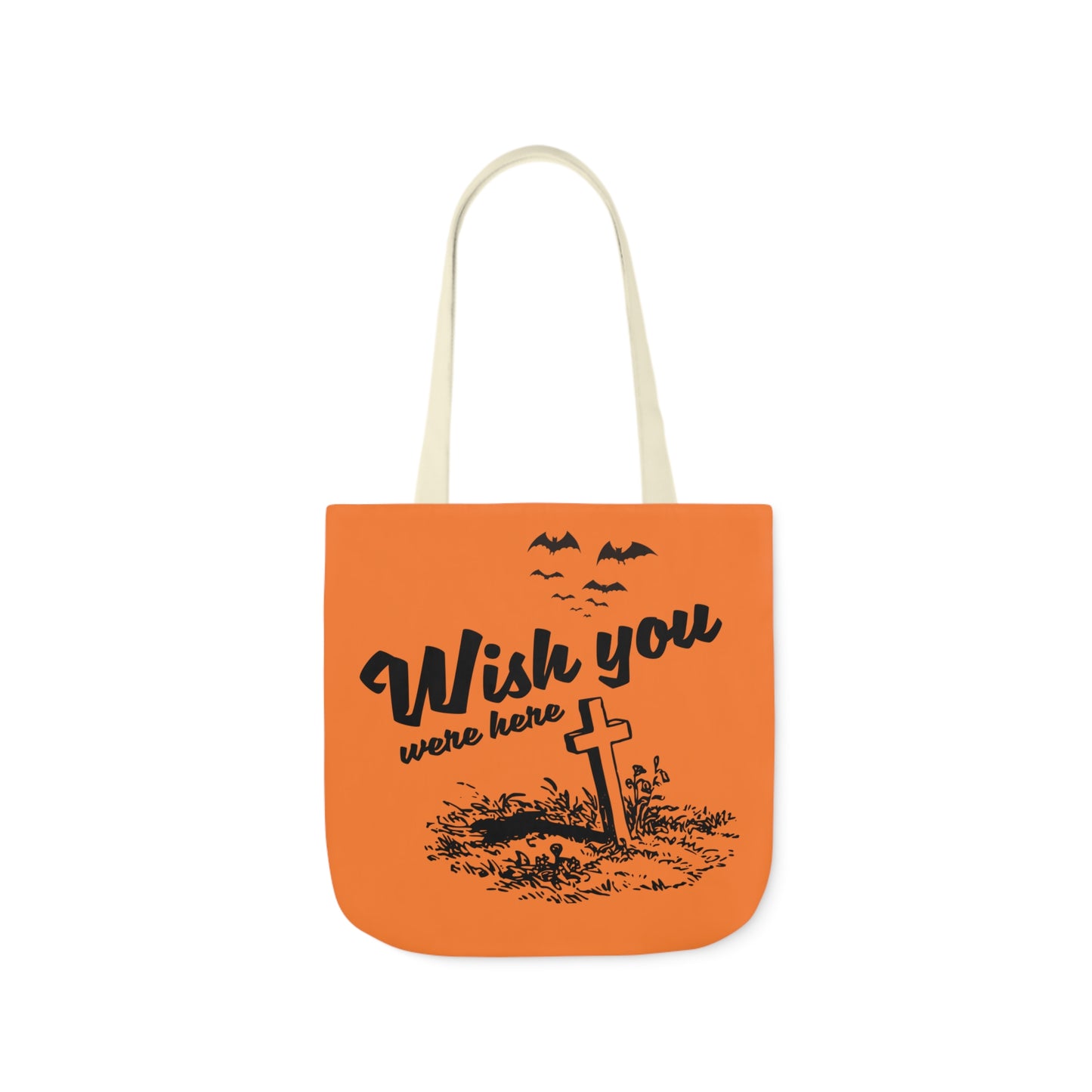 Wish you were here - Canvas Tote Bag, 5-Color Straps - Halloween