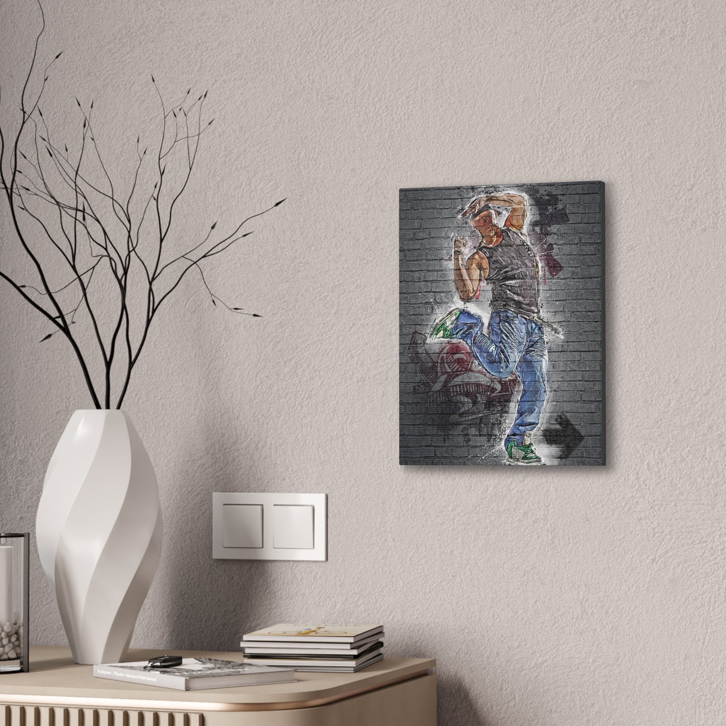 Wall Dancer - Canvas Stretched, 0.75"