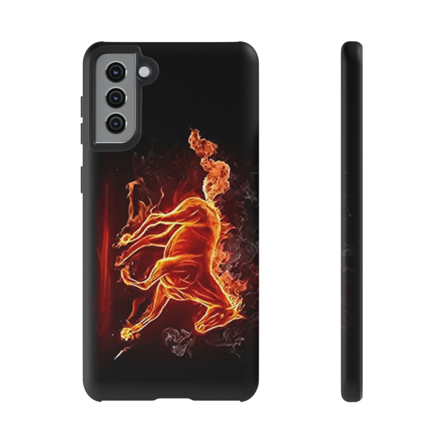 Burning Horse - Whimsical Phone Cases