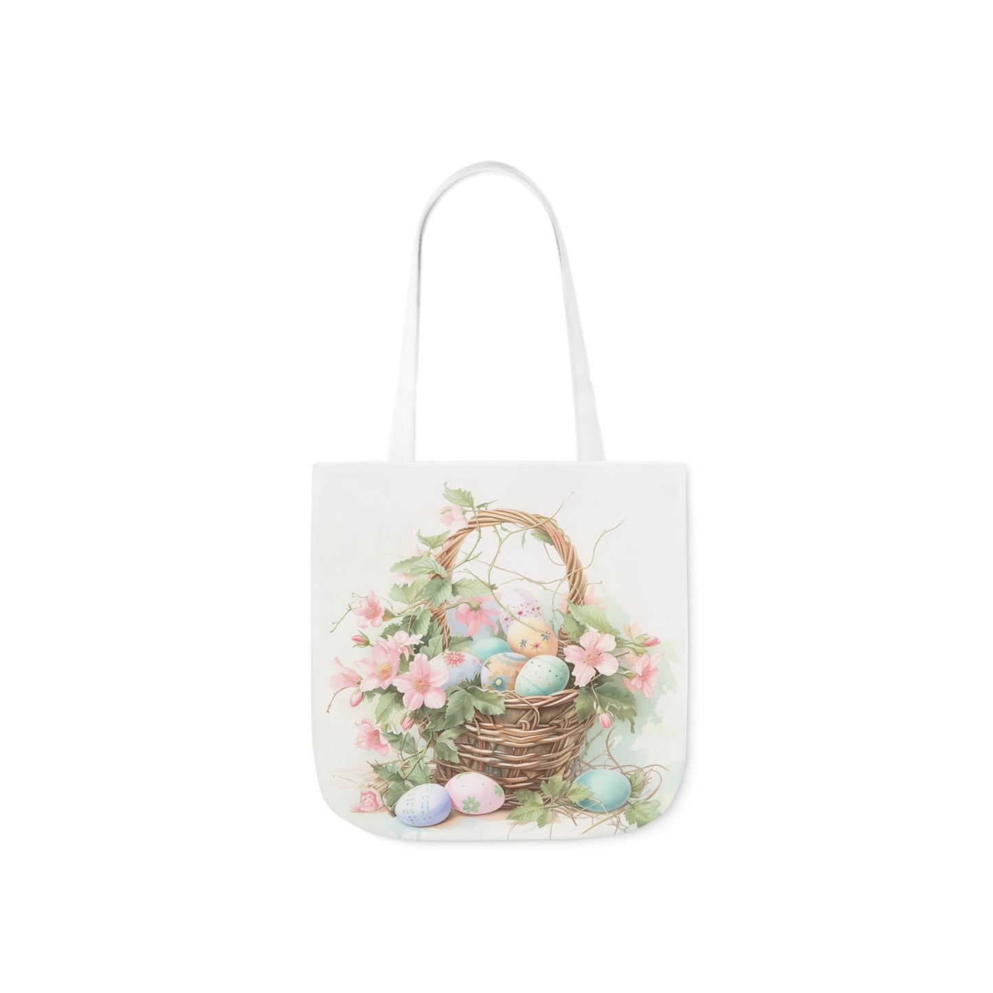 Easter - Canvas Tote Bag, 5-Color Straps - Easter