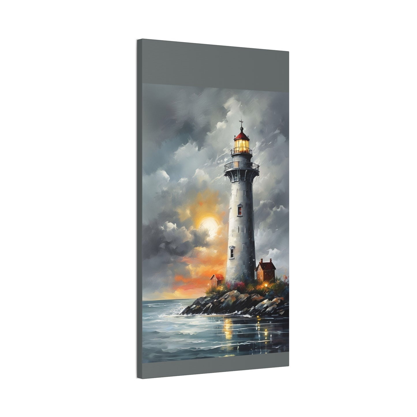 Light House - Canvas -Stretched, 0.75"