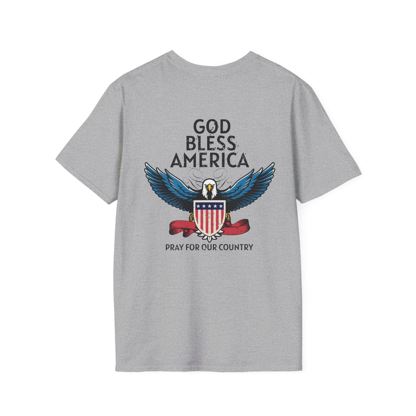 God Bless - Unisex Softstyle T-Shirt