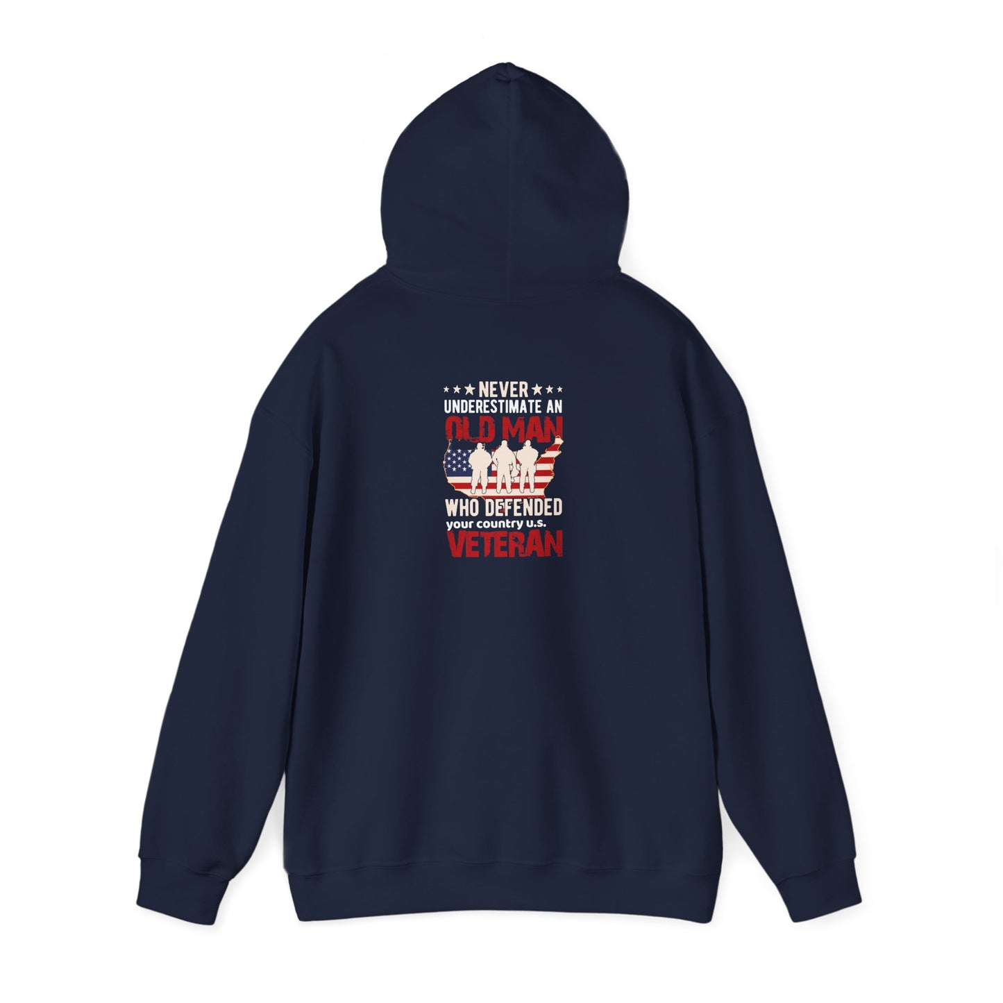 Military - Veteran - Unisex Heavy Blend™ Hooded Sweatshirt