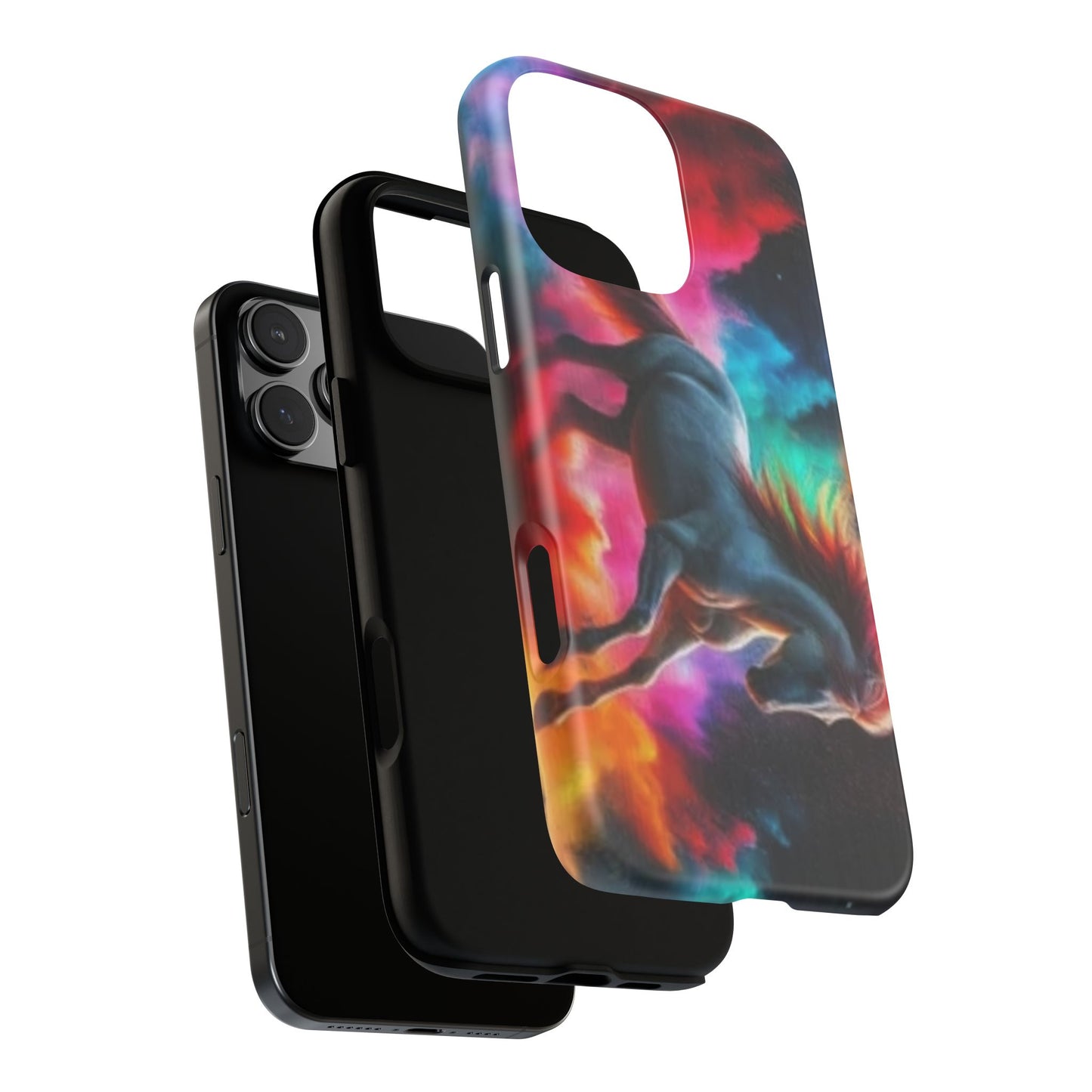 Colorful Horse - Tough Whimsical Phone Cases