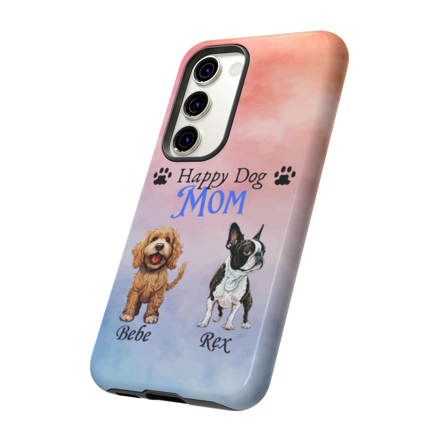 Dog Mom - Personalized - Whimsical Phone Cases - Mother's Day