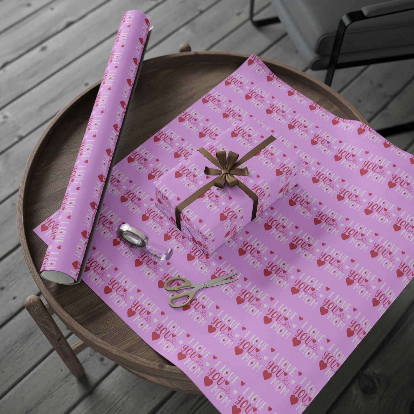 I Love You Mom - Wrapping Papers